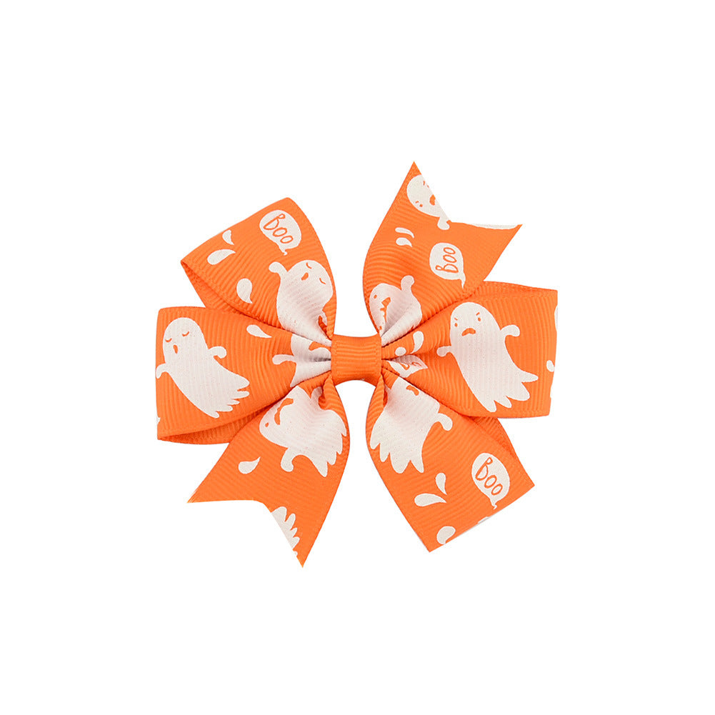 Wholesale Halloween Dress Up Fabric Kids Hair Clips